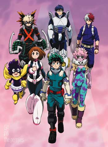 Ashiato-the-peggies-MP3-FLAC-SS5-ED1-Single---My-Hero-Academia-Cover